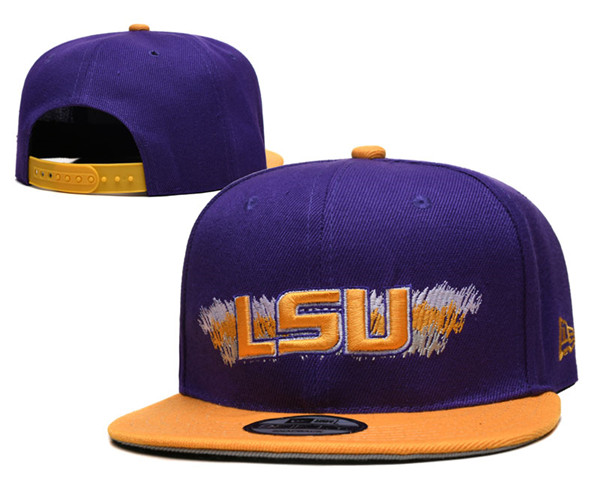 LSU Tigers Stitched Snapback Hats 002